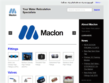 Tablet Screenshot of maclon.co.nz